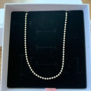 Retired Pandora Ball Point chain necklace